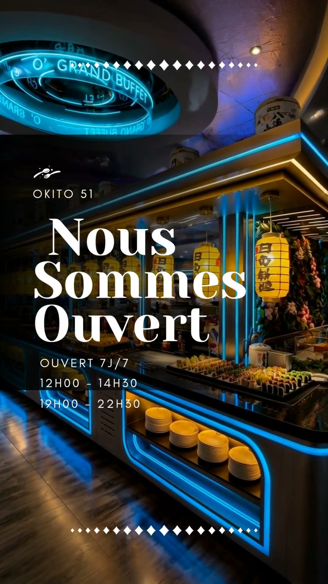 Ambiance O'Grand Buffet Okito 51, Reims
